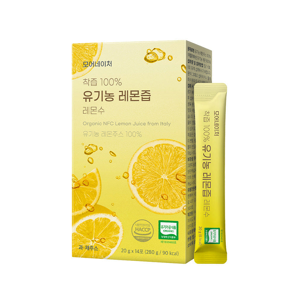 모어네이처 착즙100% 유기농 레몬즙 14p<br> 브랜드: 모어네이처<br> 제 1 개