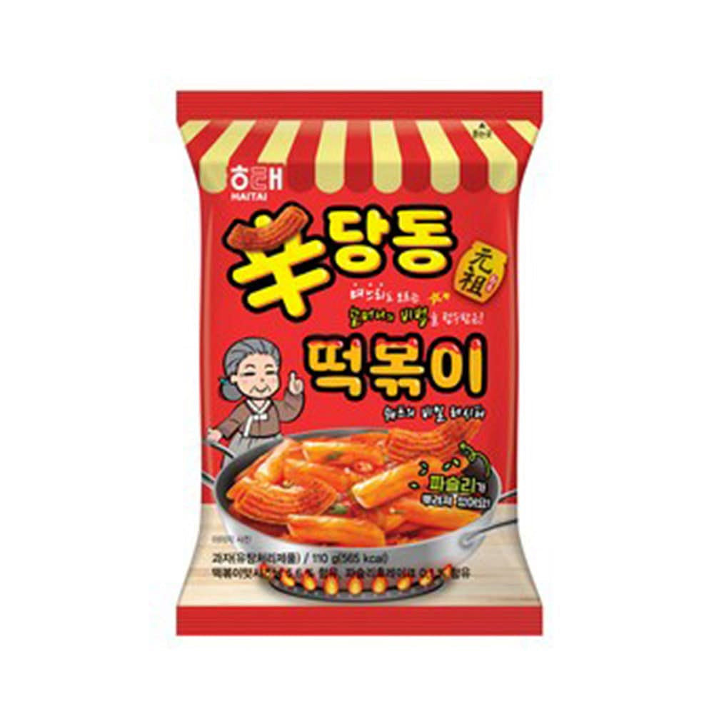 Haitai Sindang-dong Tteok-bokki Snack Original Flavor 110 g