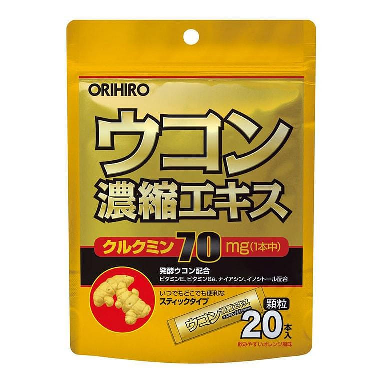 ORIHIRO Concentrated turmeric granules liver protection sobering up 20 pieces/ 1 개