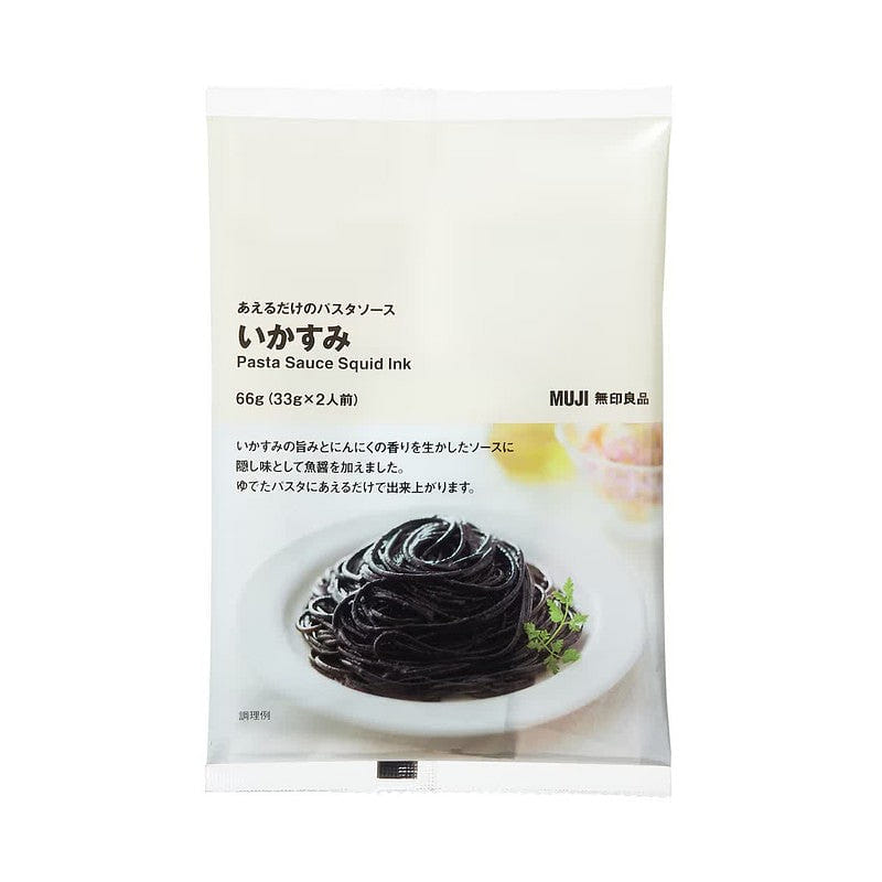 MUJI Squid Ink Pasta Sauce 2-Pack 33g x 2 1 개