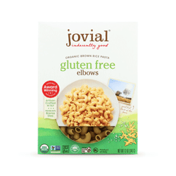 Jovial Foods Pasta, Brown Rice, Elbows, GF, Organic 340 g