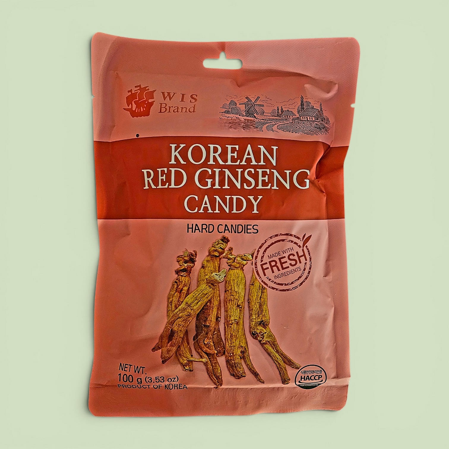 Korean Red Ginseng Hard Candies 100 g
