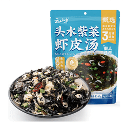 Yunshanban Seaweed shrimp skin soup 60 g