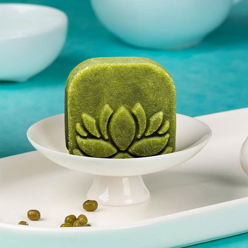 Taste view Mung bean cake osmanthus Longjing green tea flavor Hangzhou specialty 1 個