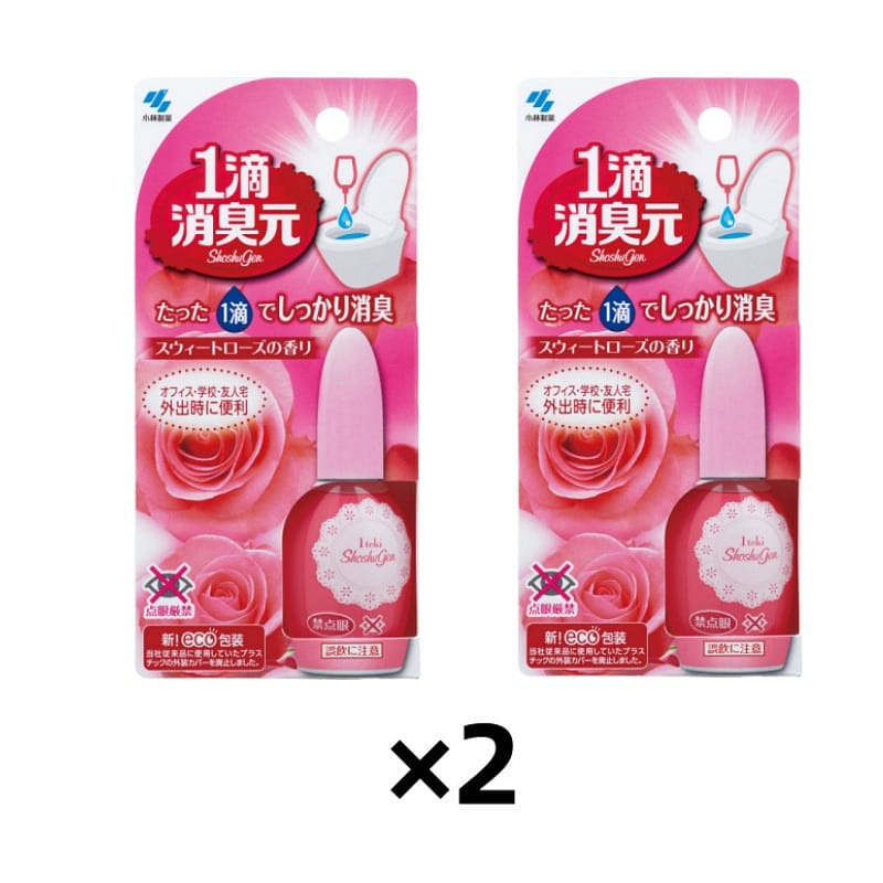 Kobayashi Drop Toilet Deodorizer Rose 20ml 1 each