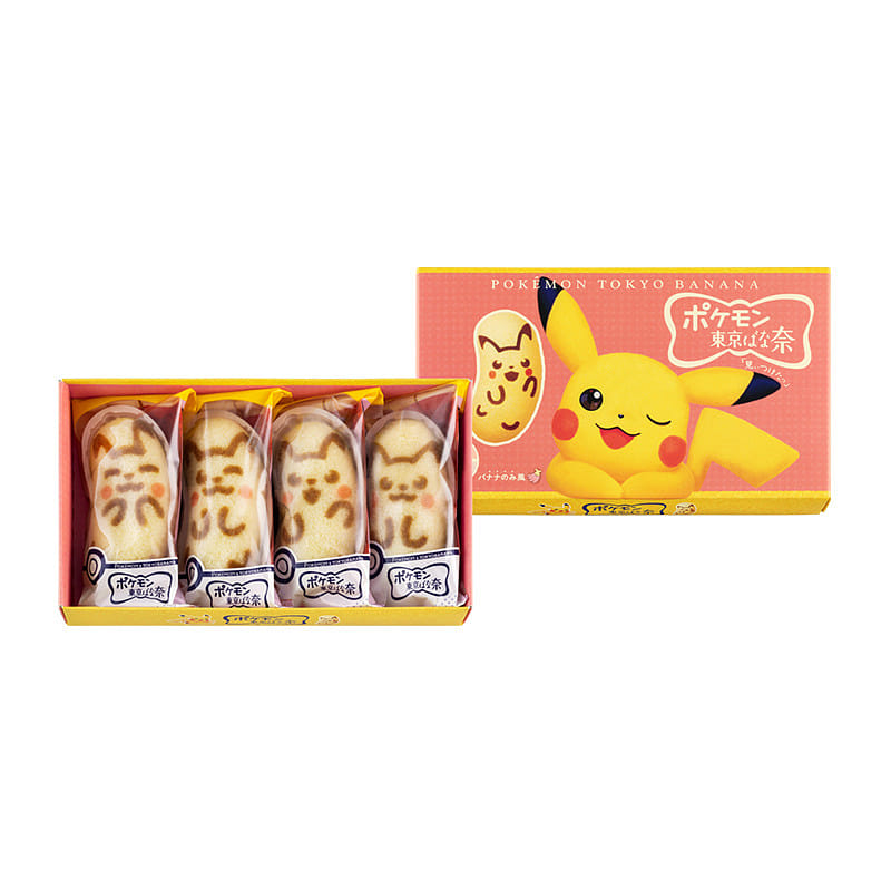 Pokemon Tokyo Banana 4 Pieces 4 ส่วน
