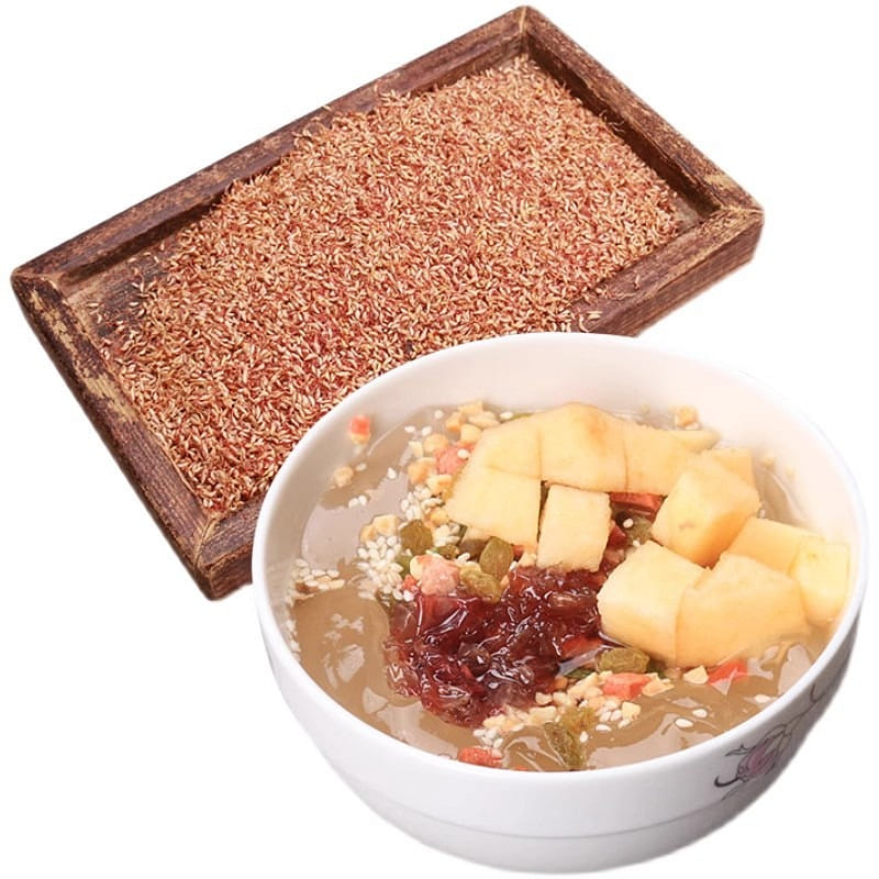 Wild natural hand-rubbed ice jelly seeds 250g 250 กรัม