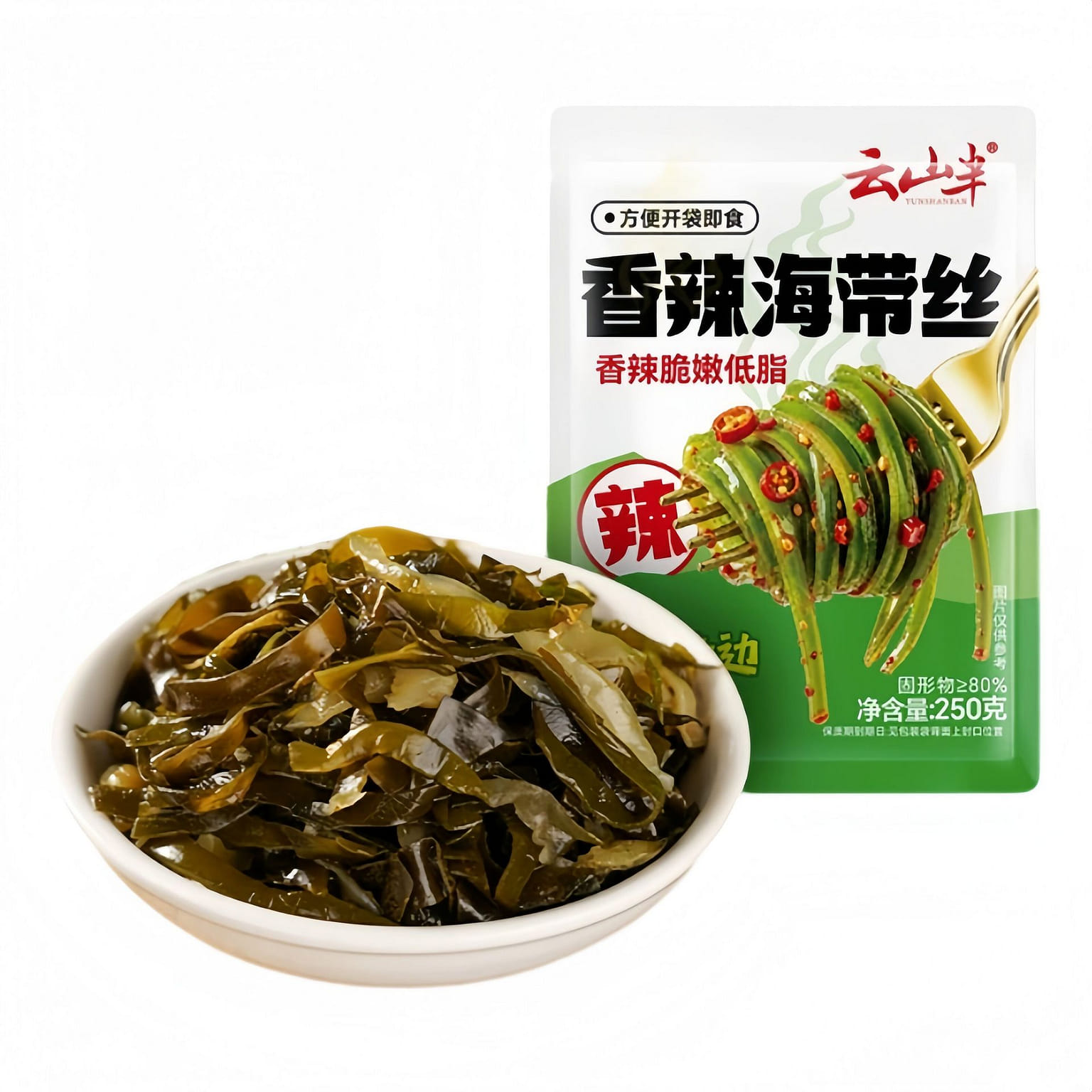 Yunshanban Spicy Kelp Shreds with Pickles 250g*1 250 g