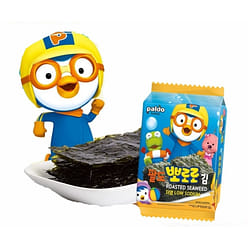 10 Packs of Paldo Roasted Seaweed Pororo 5 g