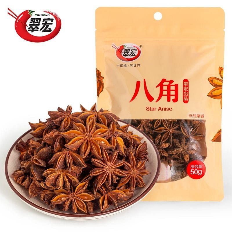 Cuihong braised seasoning star anise 50 g