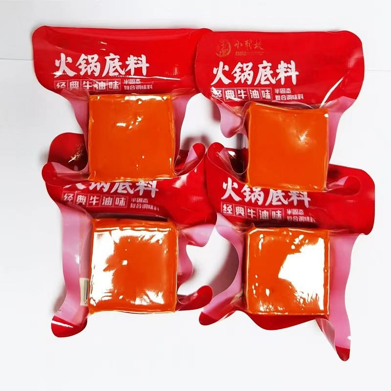 Sichuan specialty: Xiaolongkan beef tallow hotpot base seasoning 80g*4 320 กรัม
