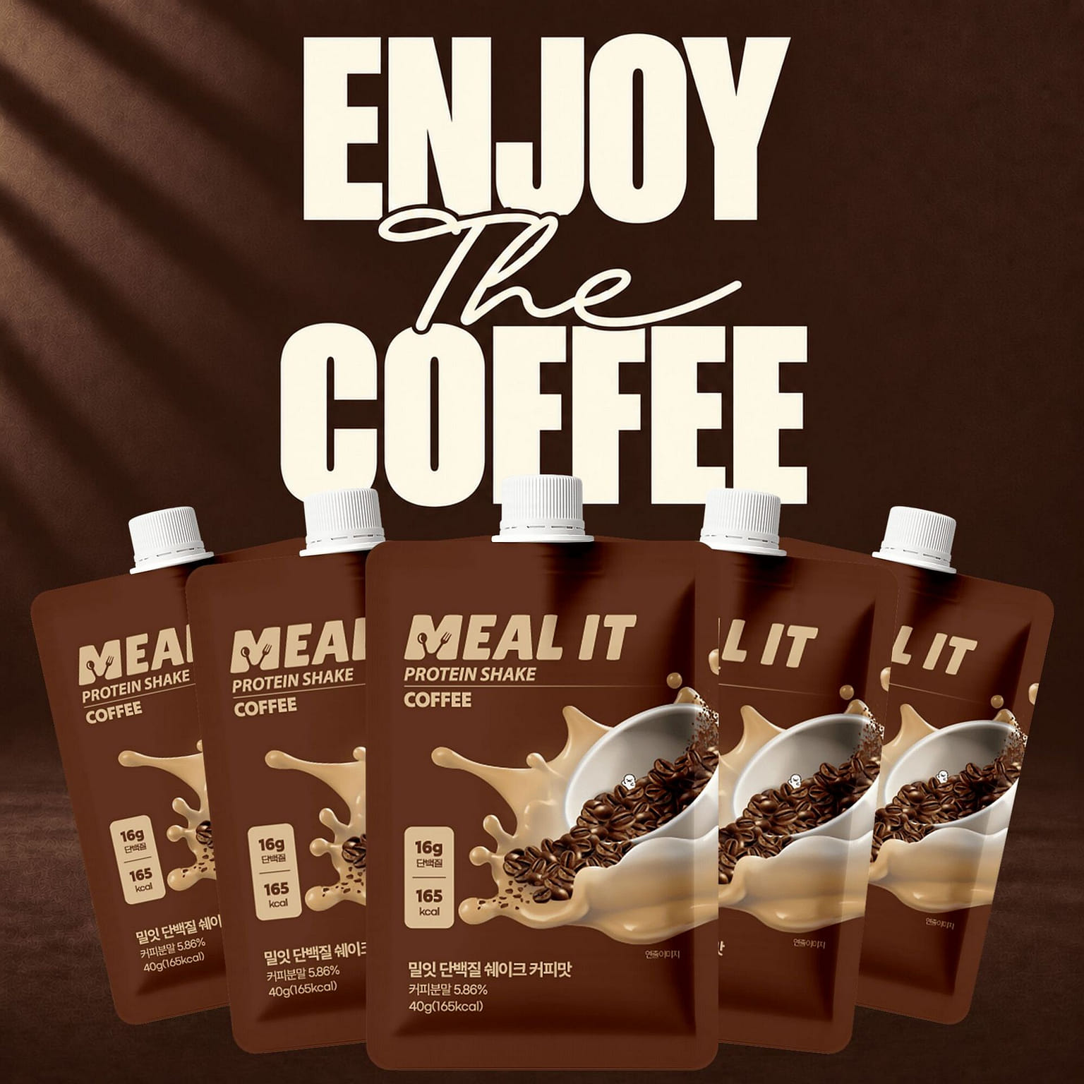 Meal It Protein Shake Coffee Bundle 5PK 40 g