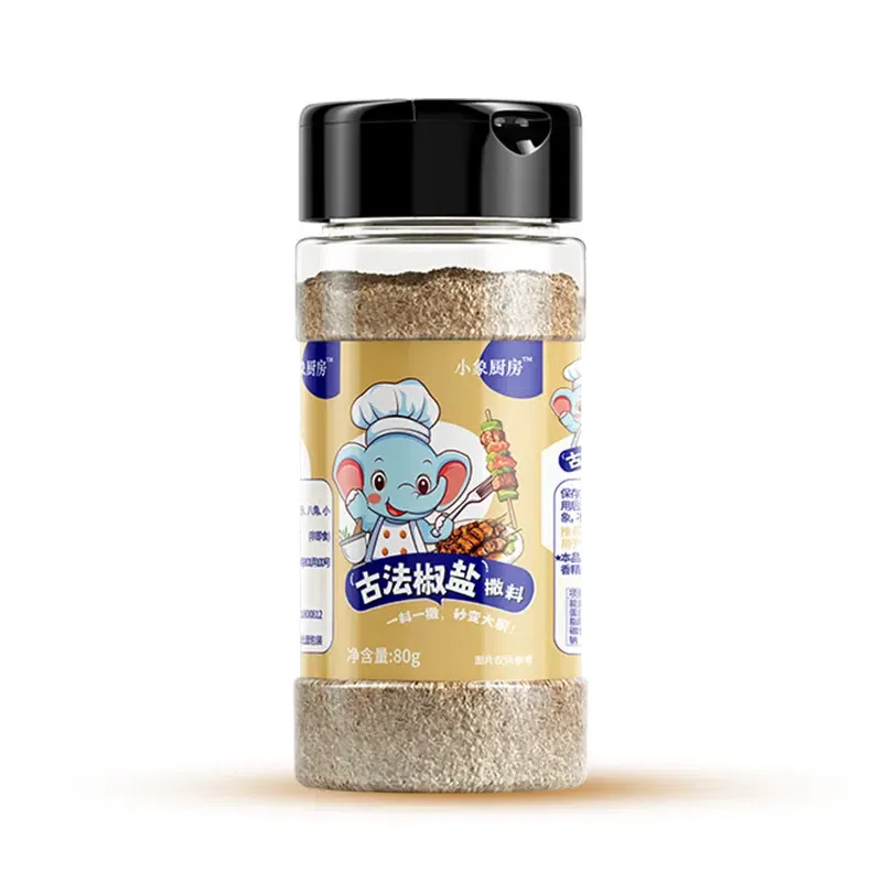 80g*1 bottle of salt and pepper is not spicy. 80 g