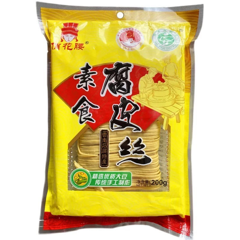 云南特产石屏豆腐丝腐皮凉拌豆皮手工云丝 200 克