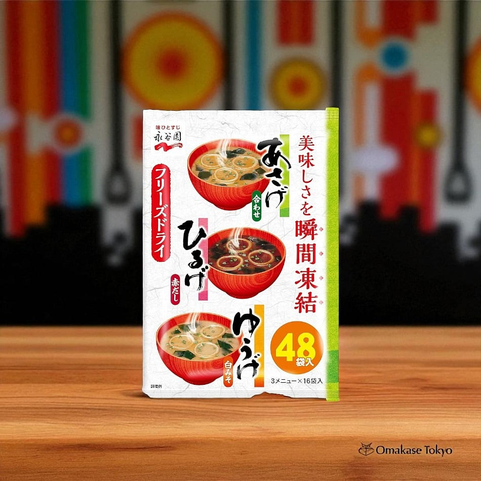 Nagatanien Asage, Whisker & Yugu Powder Miso Soup 530 กรัม