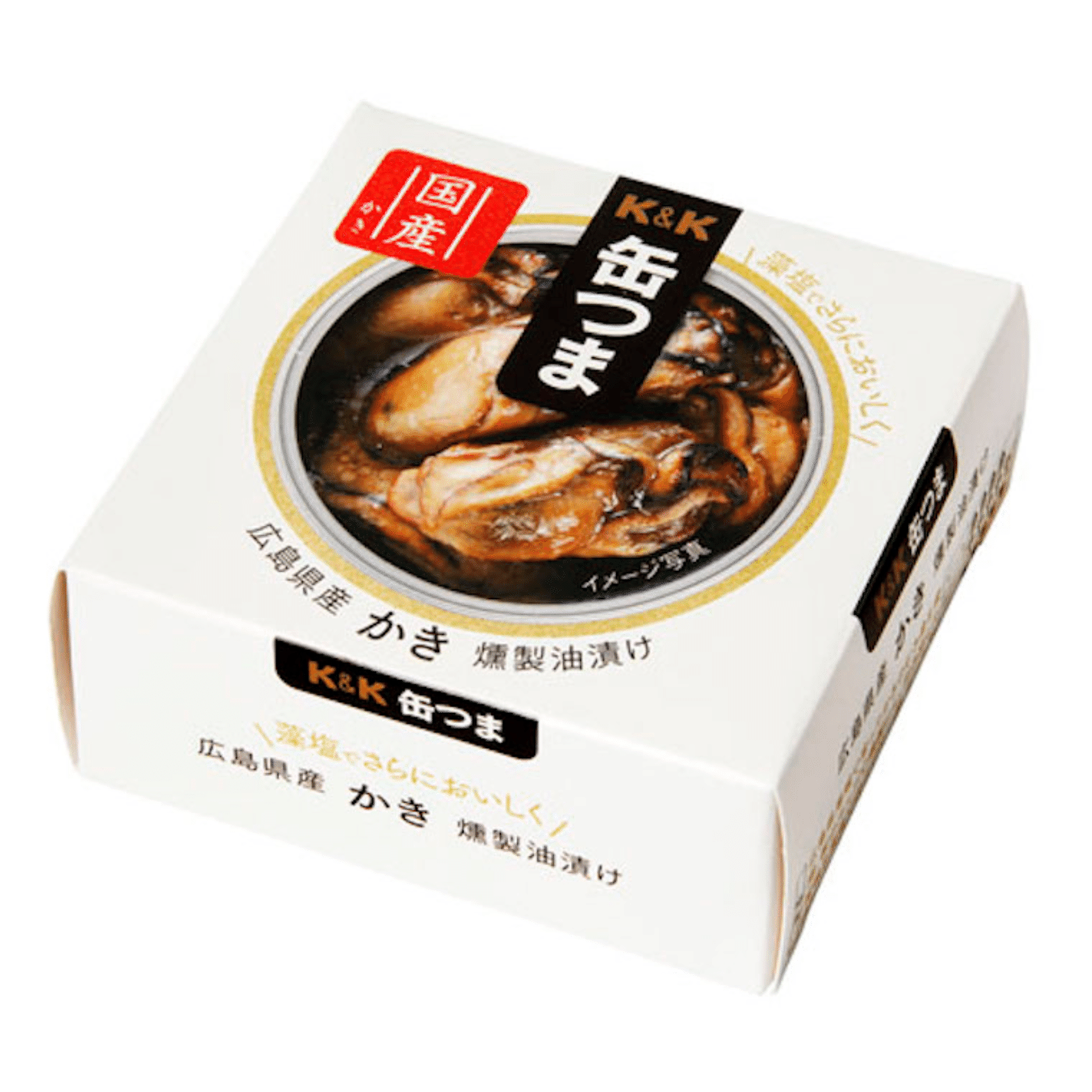 K&K Tsuma Hiroshima Smoked Oysters in Oil 60g 60 g