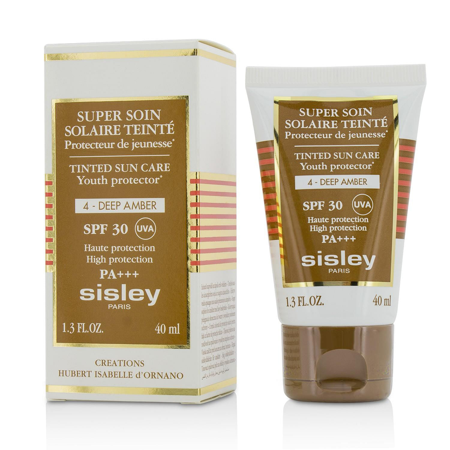 Sisley Super Soin Solaire Tinted Youth Protector SPF  UVA PA+++ - # Deep Amber  40ml/1.3oz 40 ml(ミリリットル)
