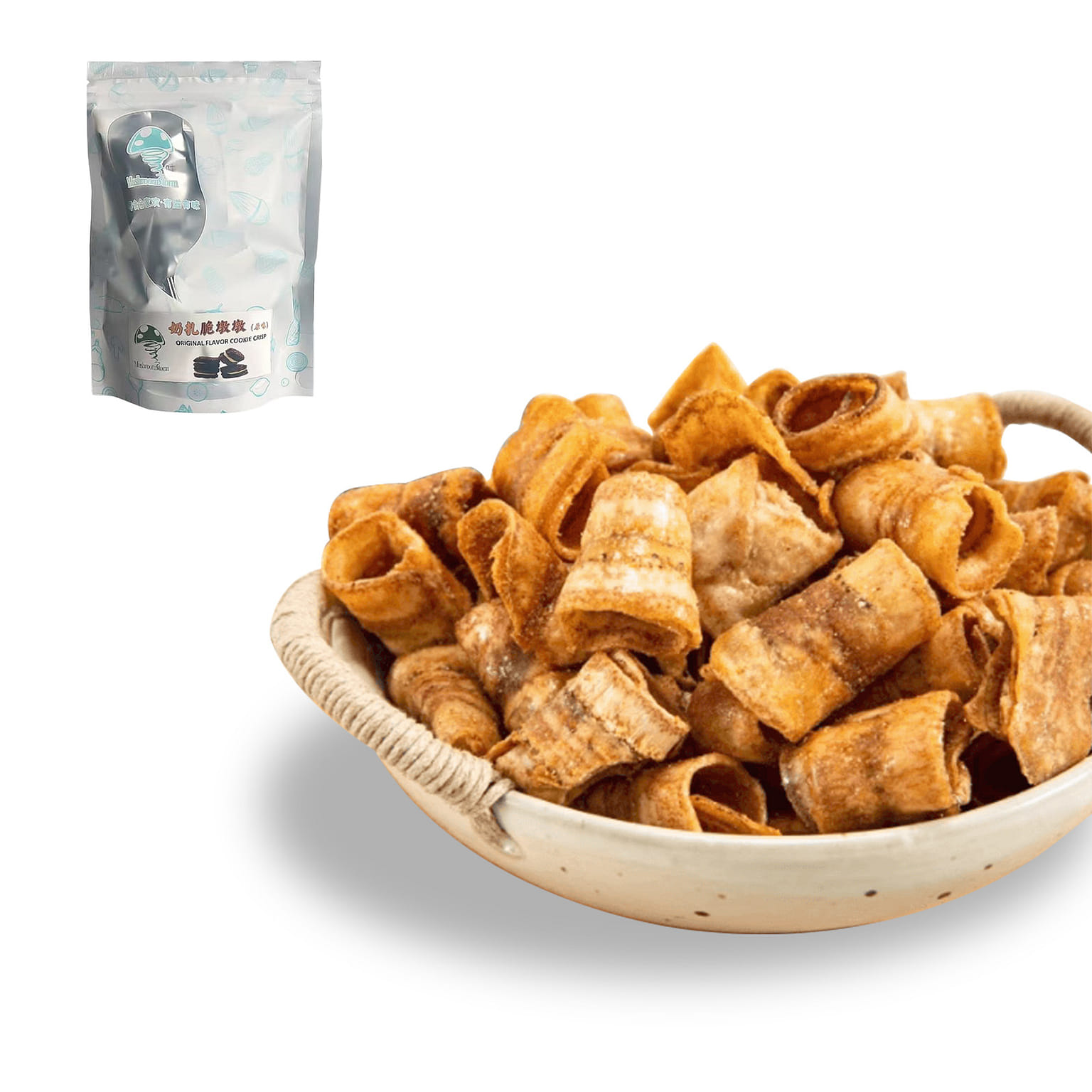 Original Flavor BBQ Banana Crisp. Thin, Crispy 120 กรัม