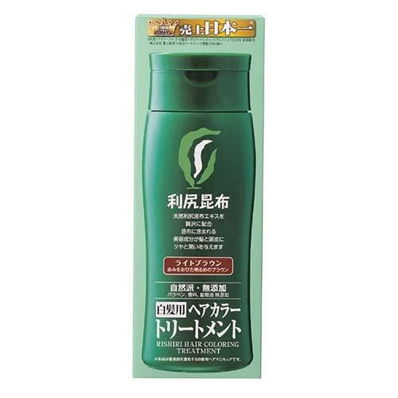 Rishiri Kelp Pure Plant Hair Dye 200g Light Brown 1 ส่วน