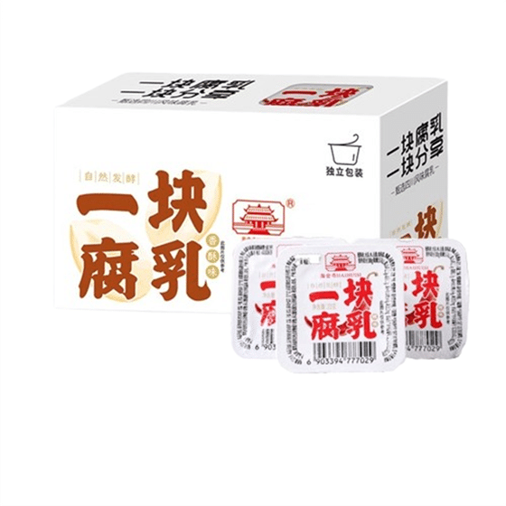 weee_tofuplantbased_Haihui Temple a piece of tofu frankincense crispy food mold tofu 153g/ box 153 g