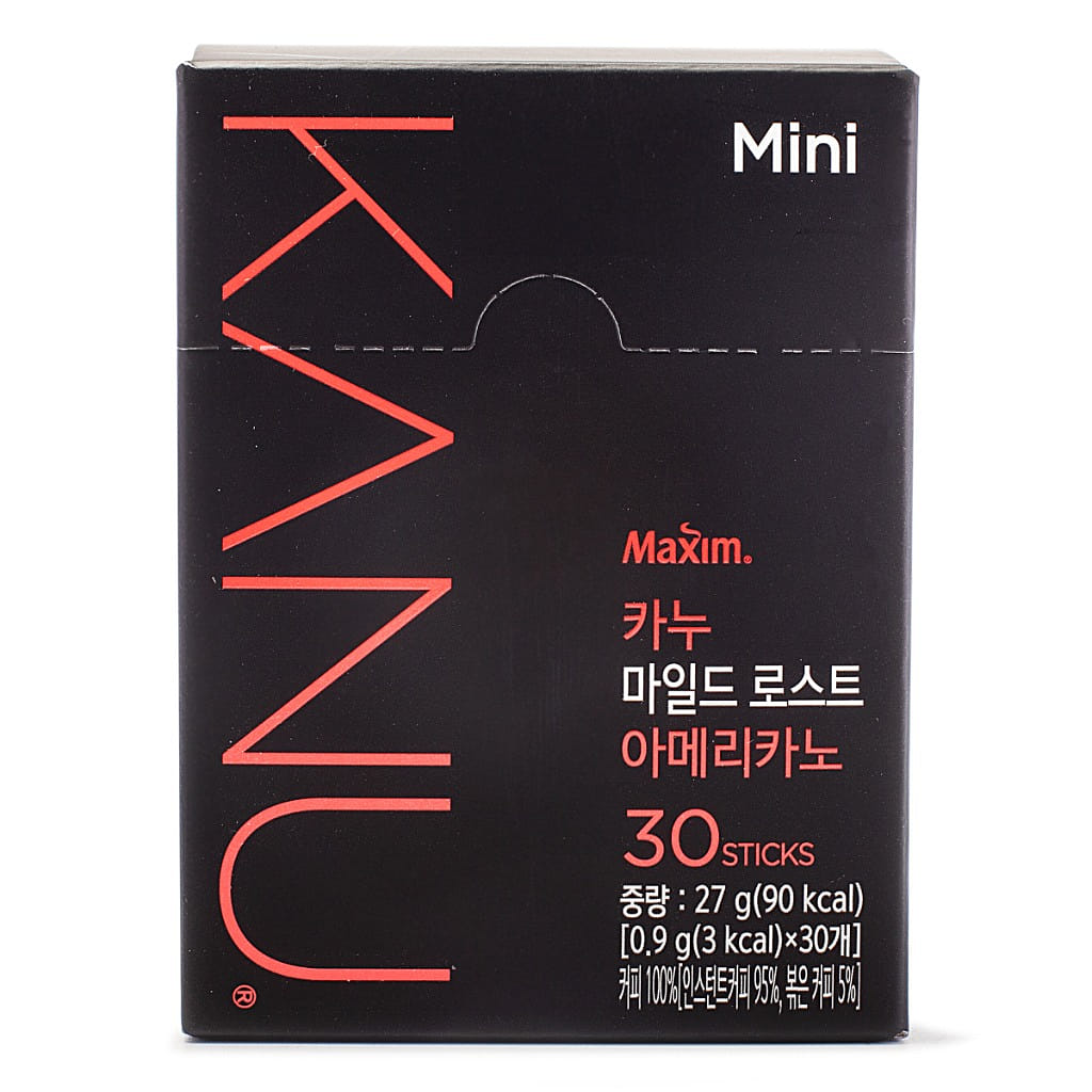 맥심 카누 마일드 로스트 아메리카노 30개입 0.03 온스*30 팩*6 박스