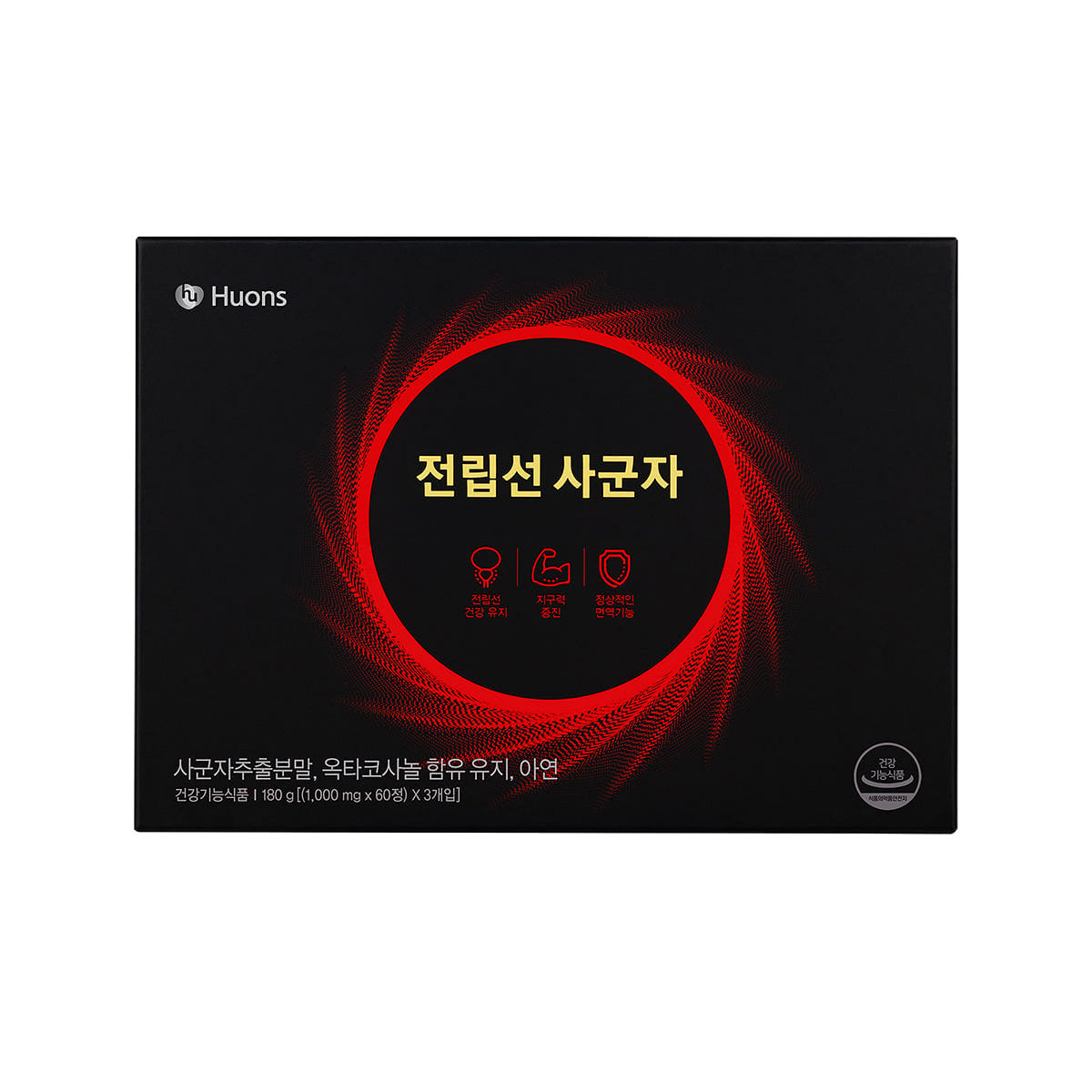 [휴온스]남성맞춤 전립선 사군자 프리미엄 120 개입