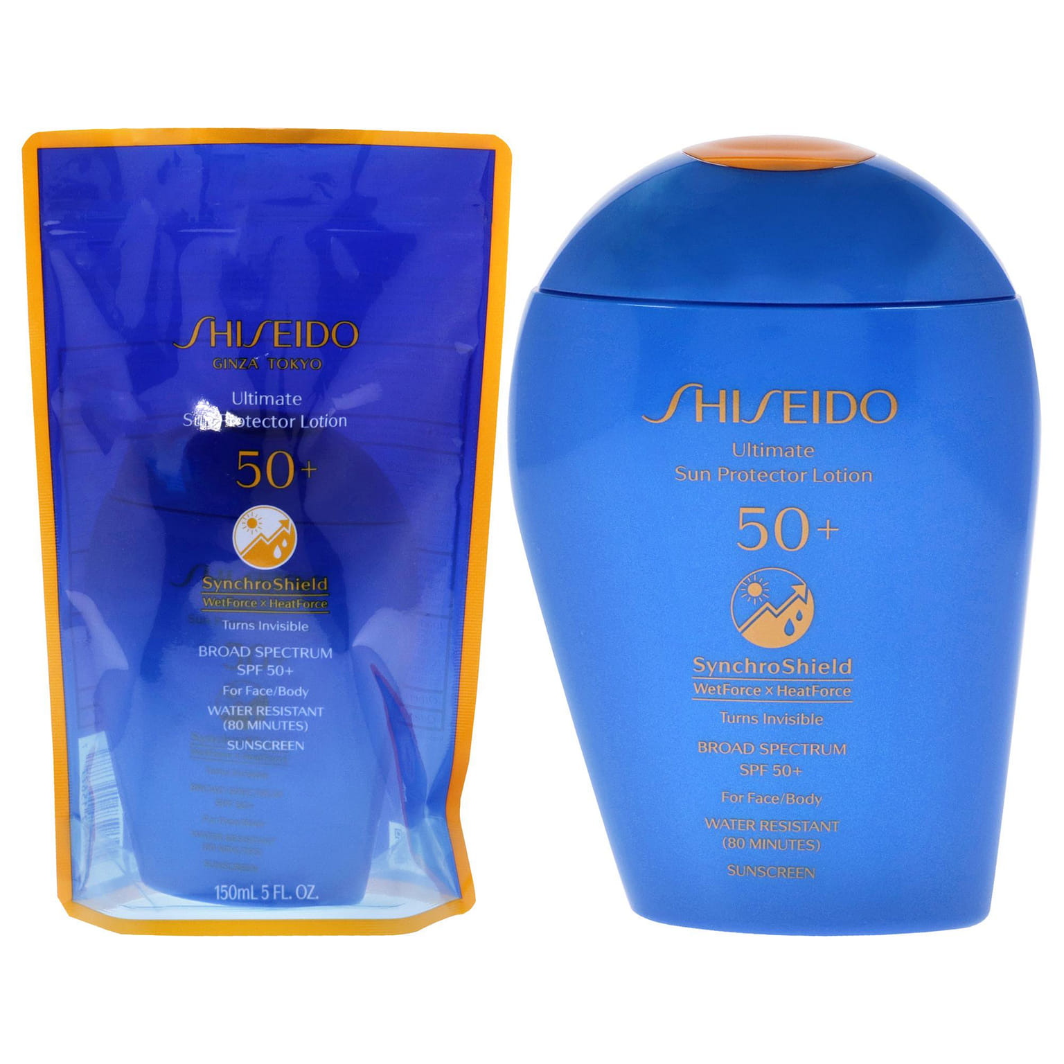 시세이도 얼티밋 선 프로텍터 로션 SPF 50 (남녀공용) - 140ml (5oz) 자외선 차단제 1 개