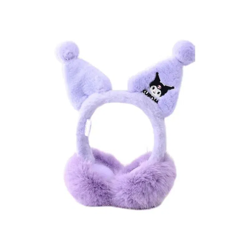 Sanrio Children's Plush Folding Earmuffs For Winter Warmth - Kouromi 1 ส่วน