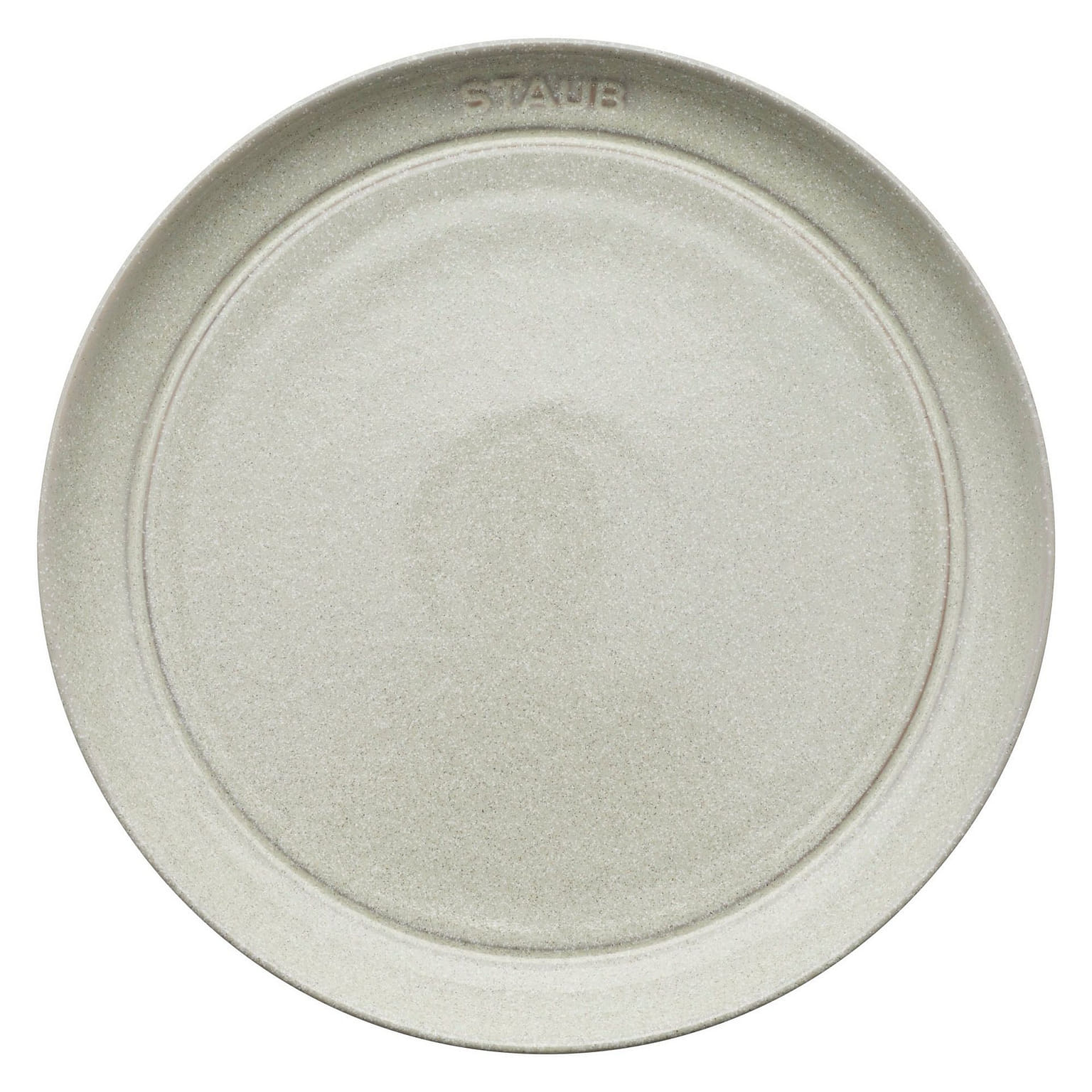 STAUB Ceramic Dinnerware 4-pc 9-inch Salad Plate Set 4-pc / White Truffle 1 個