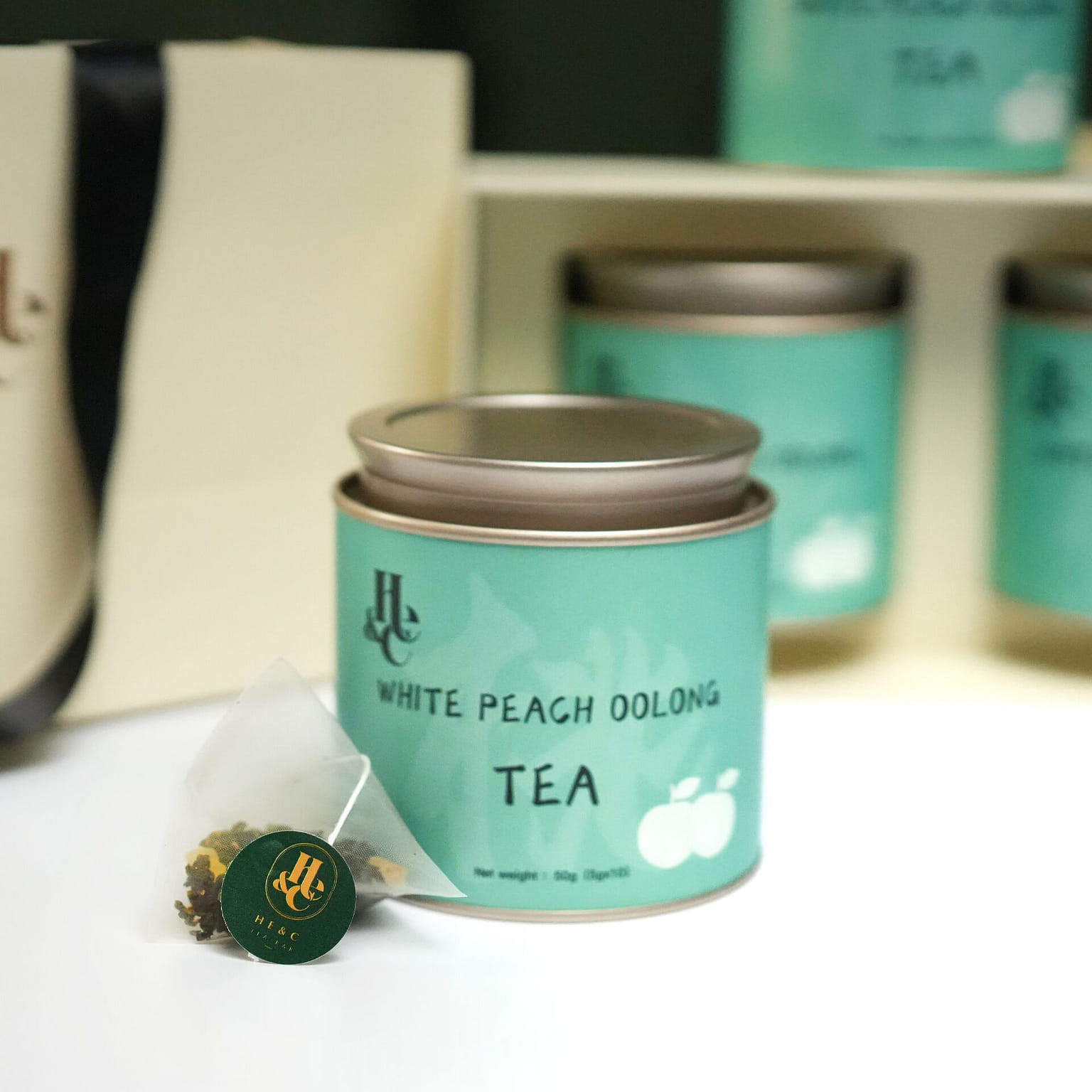 HE&C TEA Gift White Peach Oolong 100 그램