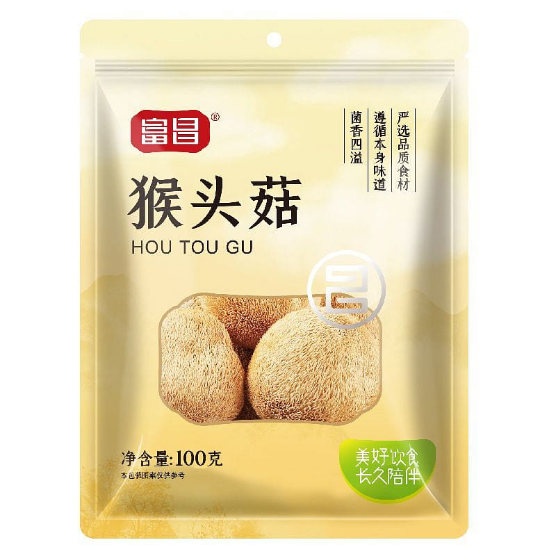 Fuchang Dried Lion's Mane Mushrooms 100g*1 Bag 100 g