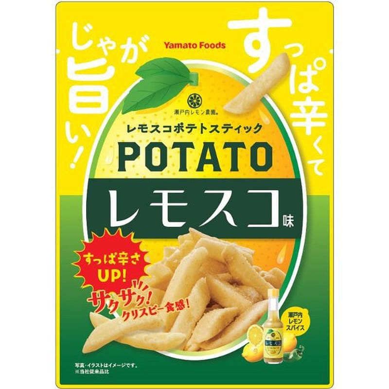 Yamato Foods Lemosco Potato Sticks 50g 1 個