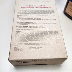 Medicinal Herb Hair Color Dye Kit - Natural Brown - K-Beauty Hair Color 1 box