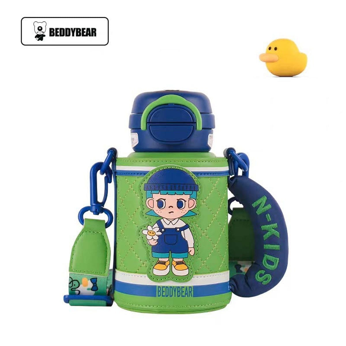BeddyBear Ceramic Stainless Steel Cup Green 600 ml