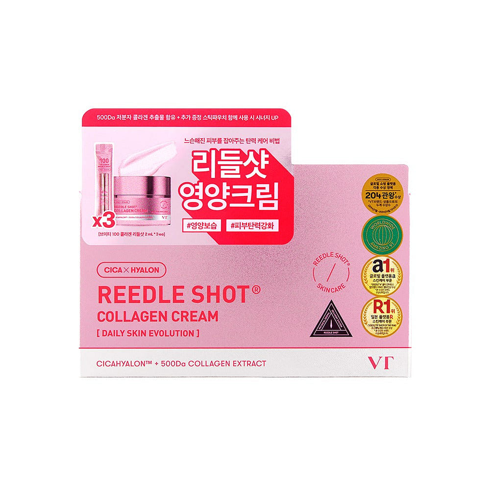 VT Reedle Shot Collagen Cream 50ml Special Set 1 개