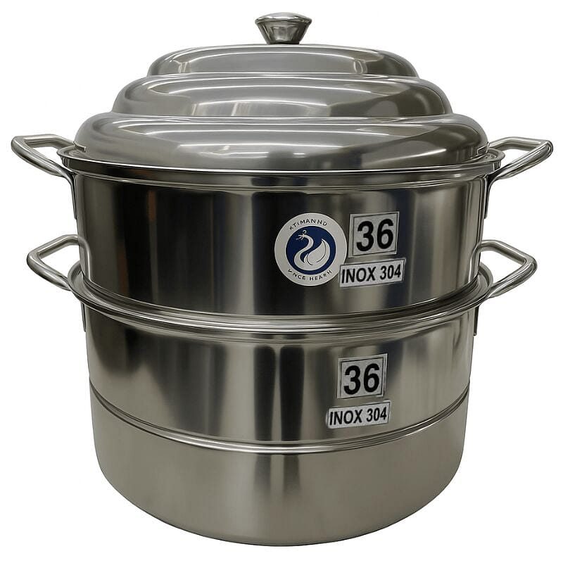 Swan 3-Tier 36cm Stainless Steel Steamer (SUS 304) 1 개