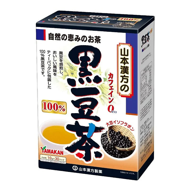 YAMAMOTO KANPO 100% Black Bean Tea 10gx30bags 1 개