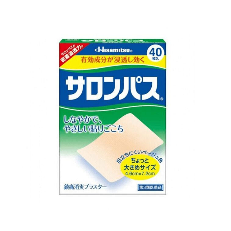 HISAMITSU Anti-inflammatory&Analgesic Plaster 40pc 1 개