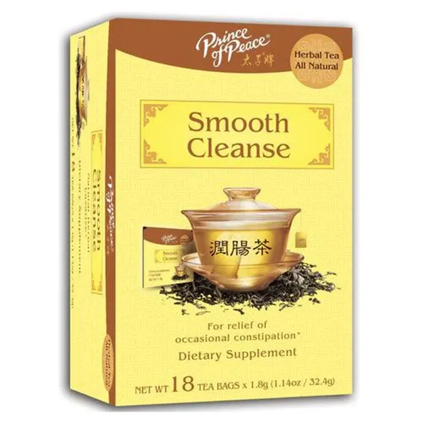 Prince of Peace Smooth Cleanse Tea, 18 tea bags 2.6 オンス
