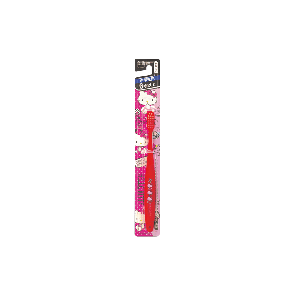 EBISU HelloKitty Gum Care Childrens Toothbrush 1 개