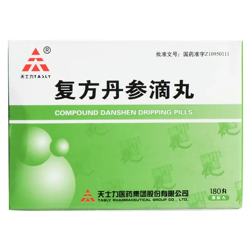 Compound Danshen Dripping Pills 180pills/box*5box 5 box