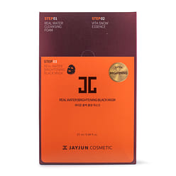 Jayjun Real Water Brightening Black Mask, 10 Sheets 25 ml