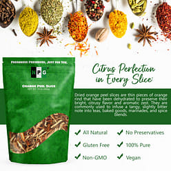 NPG Dried Orange Peel 1 LB 454 g
