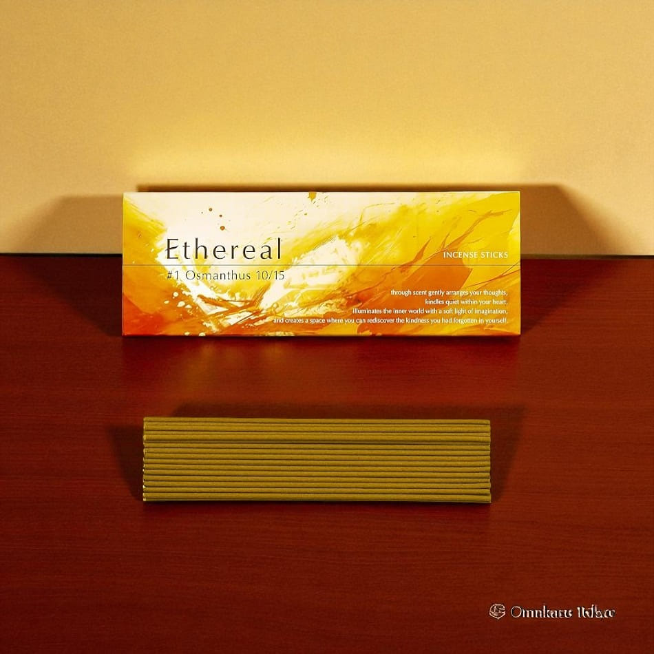Ethereal Aroma Musk, Vanilla, Incense 30 Sticks 20 g