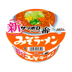 Japanese Ramen Noodles Miso Soup Cup Sapporo 75g 1 each