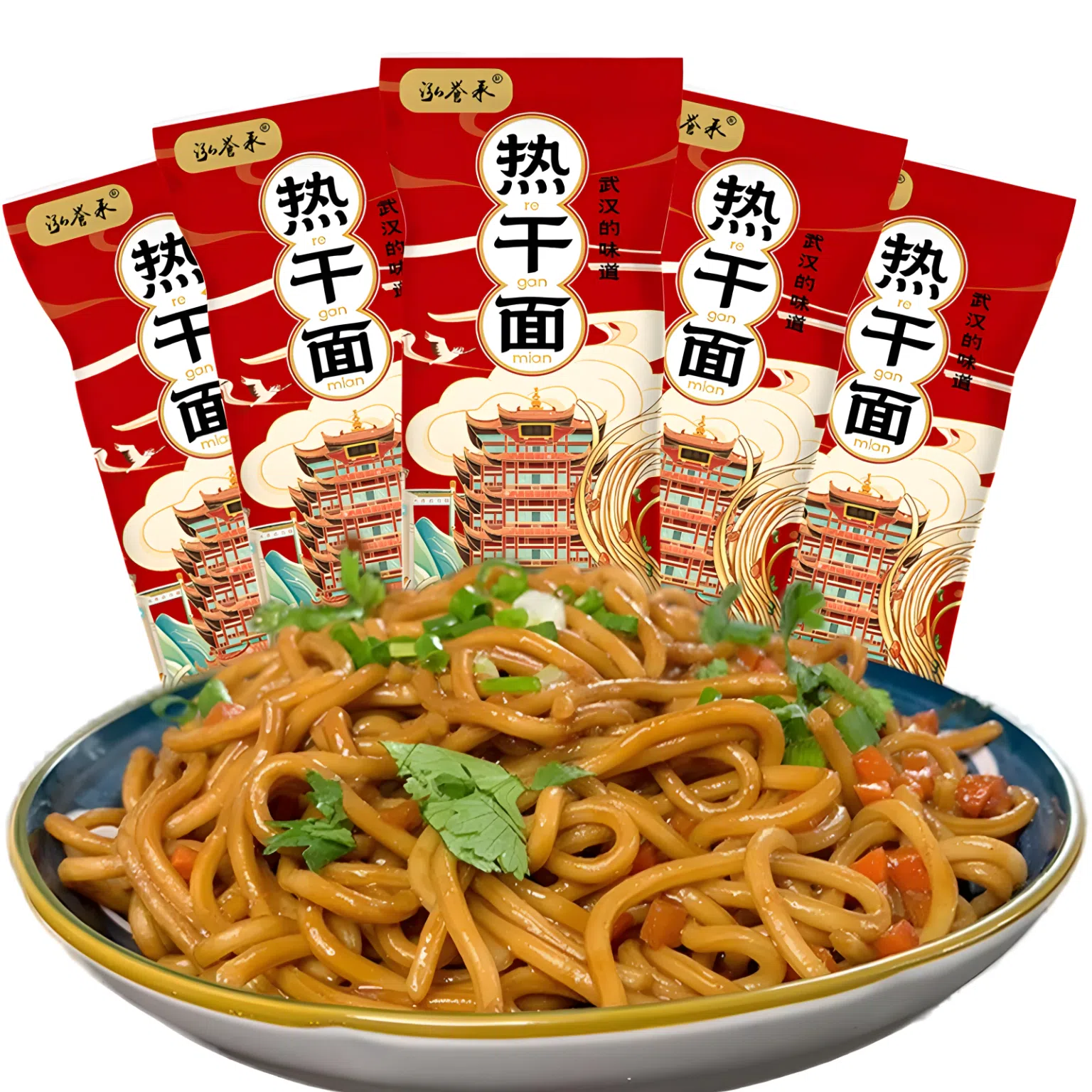 Hongyu Cheng Hot Dry Noodles 152g 152 그램