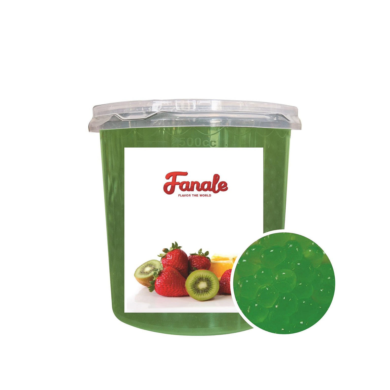Fanale Popping Bursting Boba Green Apple Flavor 7 파운드