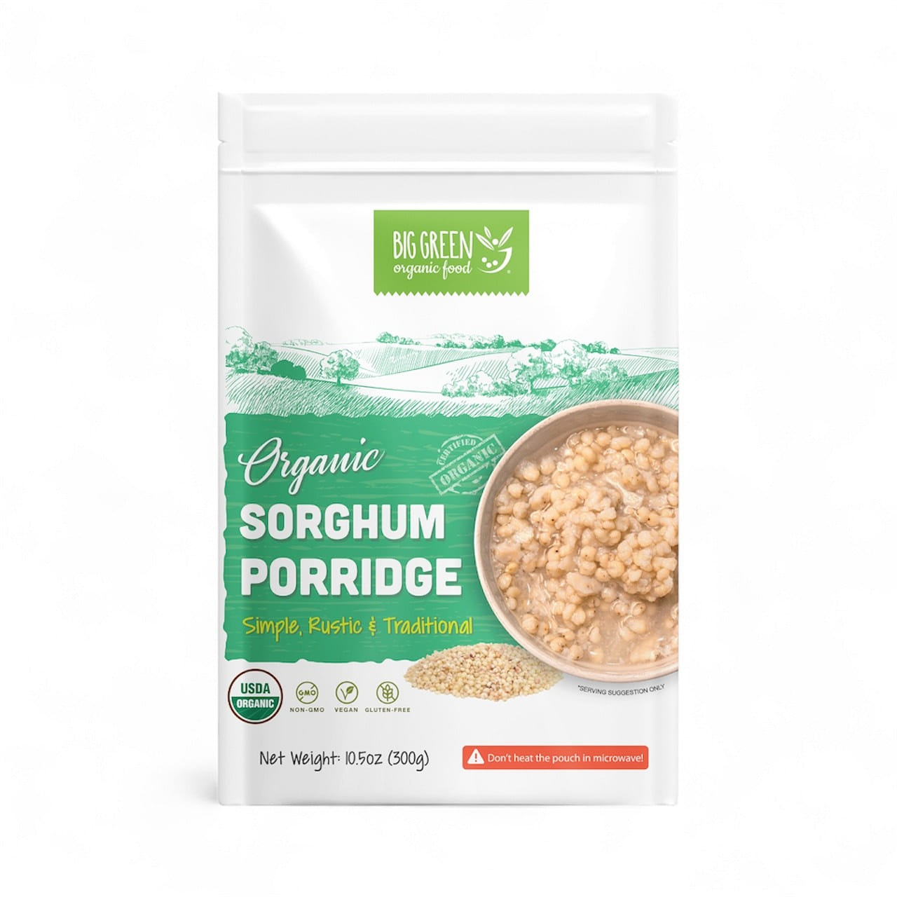 Organic Sorghum Porridge 10.5 oz