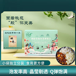 桃胶皂角米雪燕胶原三宝组合 150g/盒 6盒装 1 份