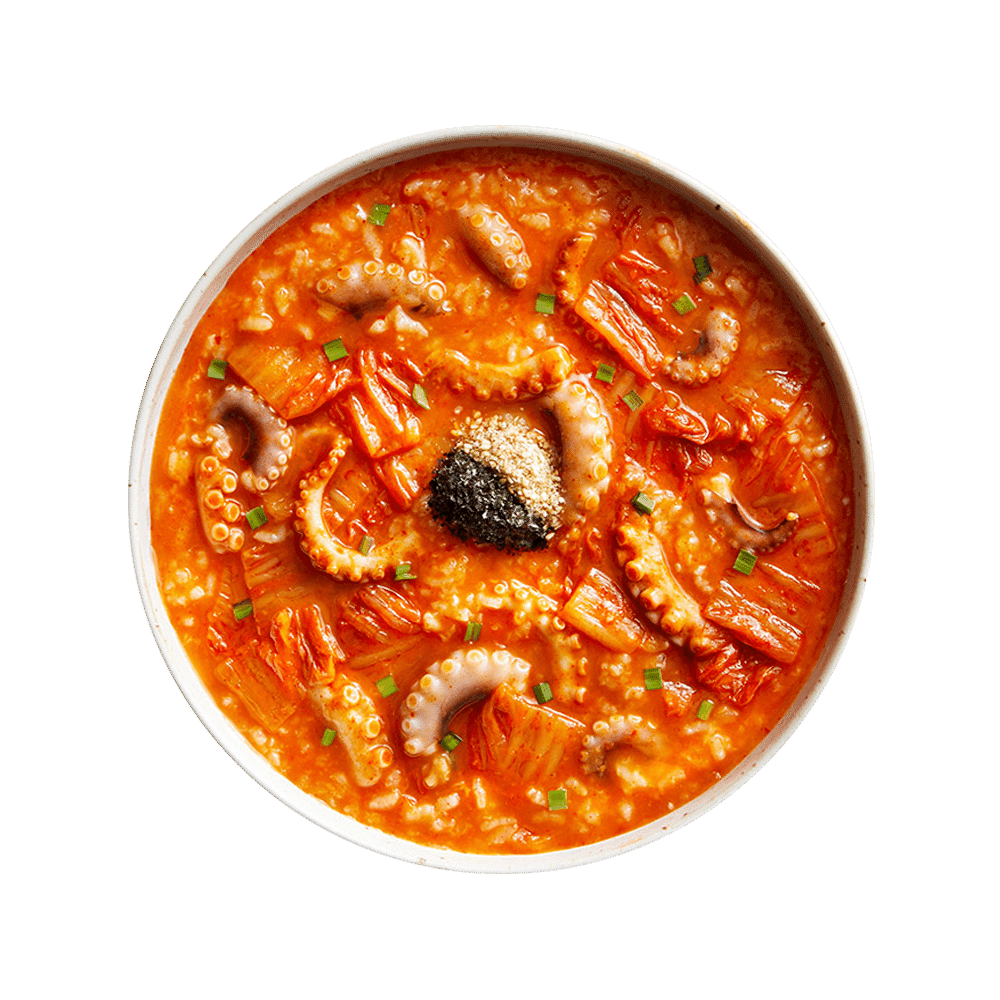 본죽 낙지김치죽 1 개